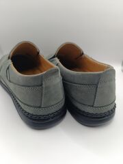 %100 İçi Dışı Hakiki Deri Ortopedik Erkek Yazlık Rahat Günlük Hafif Çarık Ayakkabı Gri - 43