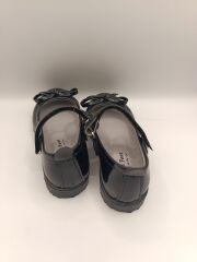 Kız Çocuk Rugan Kaydırmaz Taban Bıyık Babet Siyah - 27