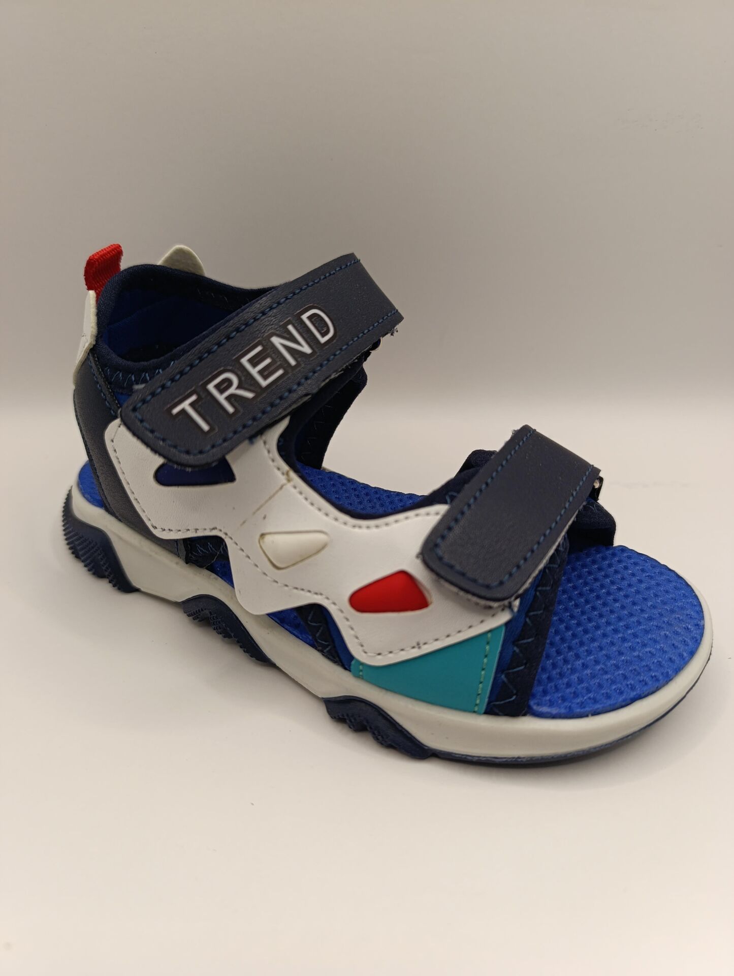 Esnek  Yumuşak Taban Dayanıklı Çocuk Spor Sandalet Terlik Lacivert - 30