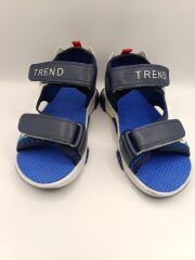 Esnek  Yumuşak Taban Dayanıklı Çocuk Spor Sandalet Terlik Lacivert - 30
