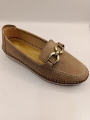 Ortopedik Taban Günlük Kadın Babet Ayakkabı Vizon - 40