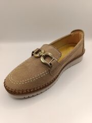 Ortopedik Taban Günlük Kadın Babet Ayakkabı Vizon - 40