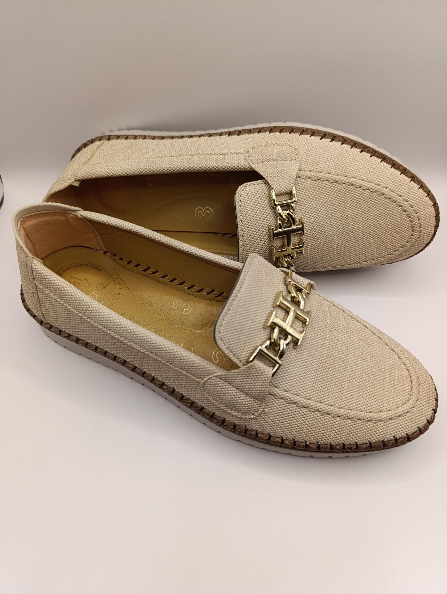 Ortopedik Taban Günlük Kadın Babet Ayakkabı Krem - 40