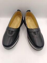 Ortopedik Taban Günlük Kadın Babet Ayakkabı Siyah - 40