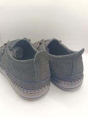 İçi Dışı Hakiki Deri Jelli Taban  Lastikli Bağcıklı Erkek Yazlık Rahat Günlük Hafif Çarık Ayakkabı Siyah - 41