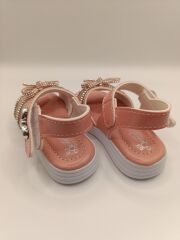 Çocuk Sandalet ,Bebek Sandalet , Düğün Ayakkabısı , Kaydırmaz Yazlık Şık Çocuk Ayakkabısı Pudra - 35