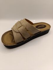 Günlük Kadın Terlik  Yumuşak Rahat Taban Bej - 36