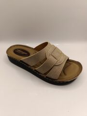 Günlük Kadın Terlik  Yumuşak Rahat Taban Bej - 37