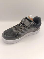 Çocuk Günlük Cırtlı Lastikli Fileli Sneaker Spor Ayakkabı Okul Ayakkabısı Siyah - 34