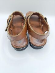 Günlük Kadın Cırt Bantlı Sandalet Yumuşak Rahat Taba - 38