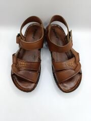 Günlük Kadın Cırt Bantlı Sandalet Yumuşak Rahat Taba - 39