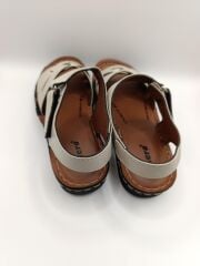 Günlük Kadın Cırt Bantlı Sandalet Yumuşak Rahat Bej - 40