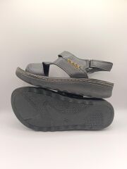 Günlük Kadın Cırt Bantlı Sandalet Yumuşak Rahat Siyah - 40