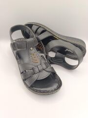 Günlük Kadın Cırt Bantlı Sandalet Yumuşak Rahat  Siyah - 40