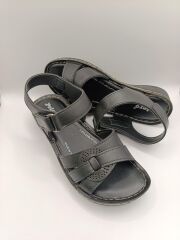 Günlük Kadın Cırt Bantlı Sandalet Yumuşak Rahat  Siyah - 40