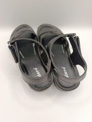 Günlük Kadın Cırt Bantlı Sandalet Yumuşak Rahat Siyah - 40