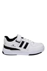 Kadın Ortopedik Tabanlı İsteğe Bağlı Tak-Çıkar Cırtlı Günlük Sneaker Spor Ayakkabı Beyaz - 36