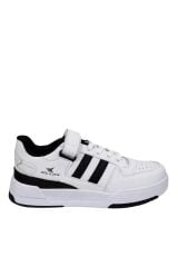 Kadın Ortopedik Tabanlı İsteğe Bağlı Tak-Çıkar Cırtlı Günlük Sneaker Spor Ayakkabı Beyaz - 37