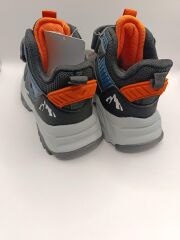 Çocuk Kaydırmaz Kauçuk Taban Cırt Bantlı Konforlu Üst Kalite Bot Mavi - 33