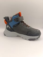 Çocuk Kaydırmaz Kauçuk Taban Cırt Bantlı Konforlu Üst Kalite Bot Mavi - 34