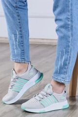 Kadın Günlük Rahat Yumuşak Ekstra Hafif Konforlu Sneaker Esnek Yürüyüş Spor Ayakkabı Buz - Su Yeşili - 37
