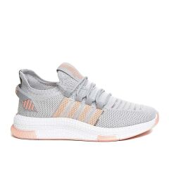 Kadın Günlük Rahat Yumuşak Ekstra Hafif Konforlu Sneaker Esnek Yürüyüş Spor Ayakkabı Pudra - 36