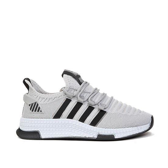 Erkek Günlük Rahat Yumuşak Ekstra Hafif Konforlu Sneaker Esnek Yürüyüş Spor Ayakkabı Buz - Siyah - 40