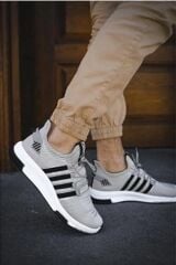 Erkek Günlük Rahat Yumuşak Ekstra Hafif Konforlu Sneaker Esnek Yürüyüş Spor Ayakkabı Buz - Siyah - 40