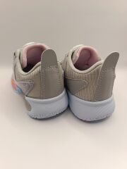 Çocuk Su İtici Kumaş Akıllı Bağcıklı Spor Ayakkabı Sneaker PEMBE - 26