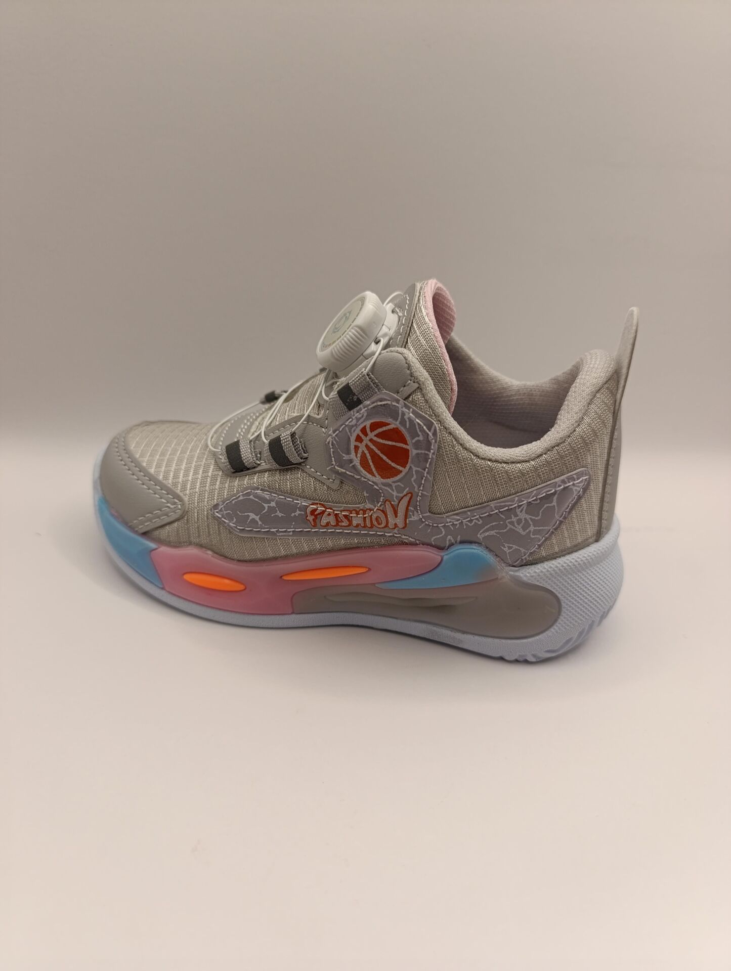 Çocuk Su İtici Kumaş Akıllı Bağcıklı Spor Ayakkabı Sneaker PEMBE - 30