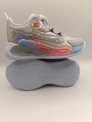 Çocuk Su İtici Kumaş Akıllı Bağcıklı Spor Ayakkabı Sneaker PEMBE - 30