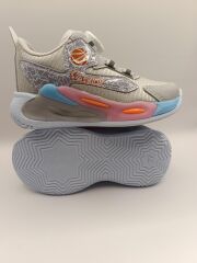 Çocuk Su İtici Kumaş Akıllı Bağcıklı Spor Ayakkabı Sneaker PEMBE - 30