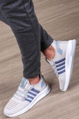 Erkek Günlük Rahat Yumuşak Ekstra Hafif Konforlu Sneaker Esnek Yürüyüş Spor Ayakkabı Mavi - 40