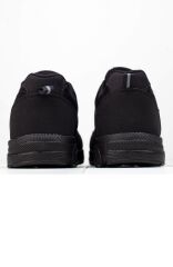 Unisex Siyah Beyaz Günlük Rahat Yürüyüş Ayakkabısı File Detaylı Sneaker Spor Ayakkabı Siyah - 36