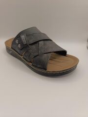 Erkek Terlik Yumuşak Rahat Taban Siyah - 44