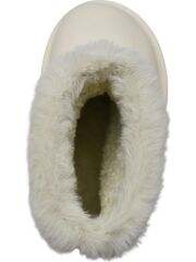 Çocuk İçi Kürklü Su Geçirmez  Hafif Kışlık Bot Çizme Ekru