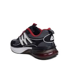 Su Geçirmez Air-Cooled Memory Foam Üst Kalite Sneaker  Balon Taban Çok Rahat Spor Ayakkabı Siyah-Füme-Beyaz-Kırmızı - 41
