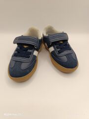 Bebe Samba Işıklı Cırtlı Sneaker Spor Ayakkabı Lacivert - 25