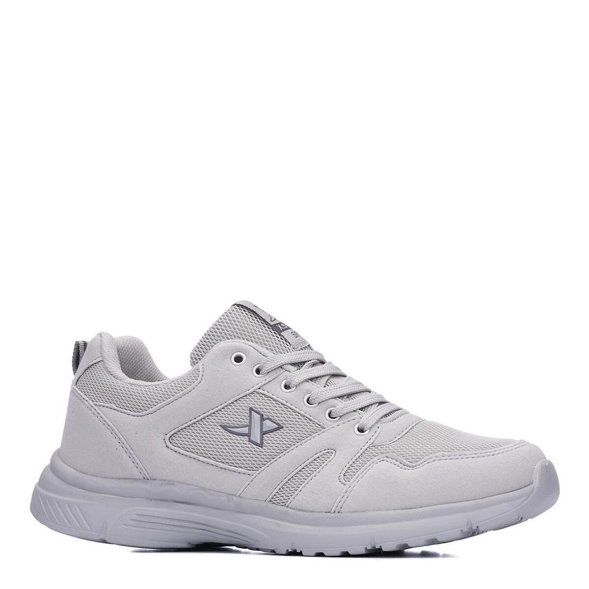 Unisex Siyah Beyaz Günlük Rahat Yürüyüş Ayakkabısı File Detaylı Sneaker Spor Ayakkabı Buz - 36