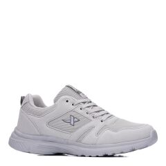 Unisex Siyah Beyaz Günlük Rahat Yürüyüş Ayakkabısı File Detaylı Sneaker Spor Ayakkabı Buz - 36