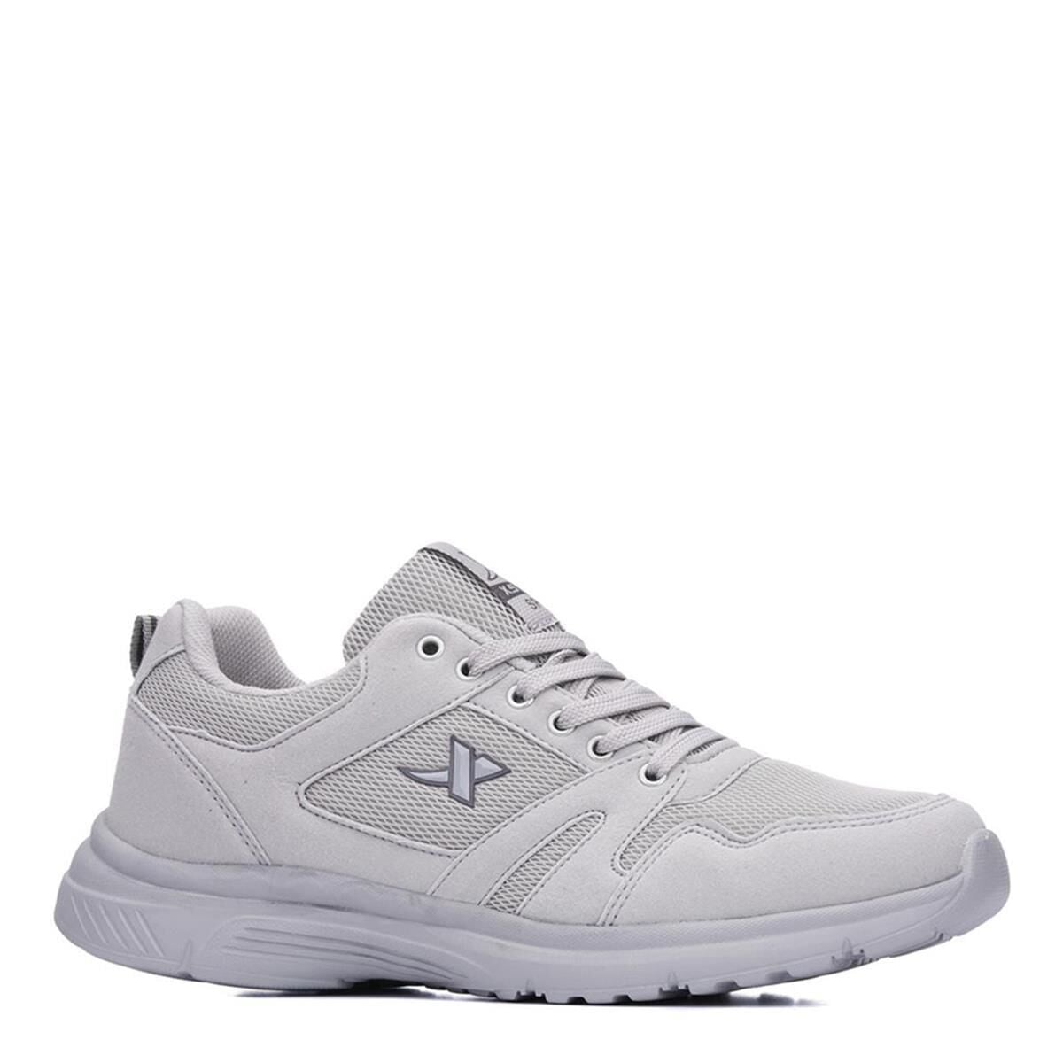Unisex Siyah Beyaz Günlük Rahat Yürüyüş Ayakkabısı File Detaylı Sneaker Spor Ayakkabı Buz - 38