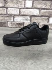 Unisex Günlük Ortopedik Esnek Taban Bağcıklı Spor Ayakkabı Ergonomik Rahat Nefes Alabilen Siyah - 42