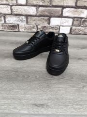 Unisex Günlük Ortopedik Esnek Taban Bağcıklı Spor Ayakkabı Ergonomik Rahat Nefes Alabilen Siyah - 43
