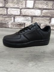 Unisex Günlük Ortopedik Esnek Taban Bağcıklı Spor Ayakkabı Ergonomik Rahat Nefes Alabilen Siyah - 43