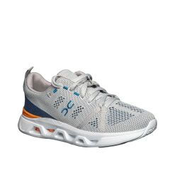 Günlük Rahat Triko Spor Yürüyüş Ayakkabısı Sneaker Spor Ayakkabı Lacivert Gri - 44