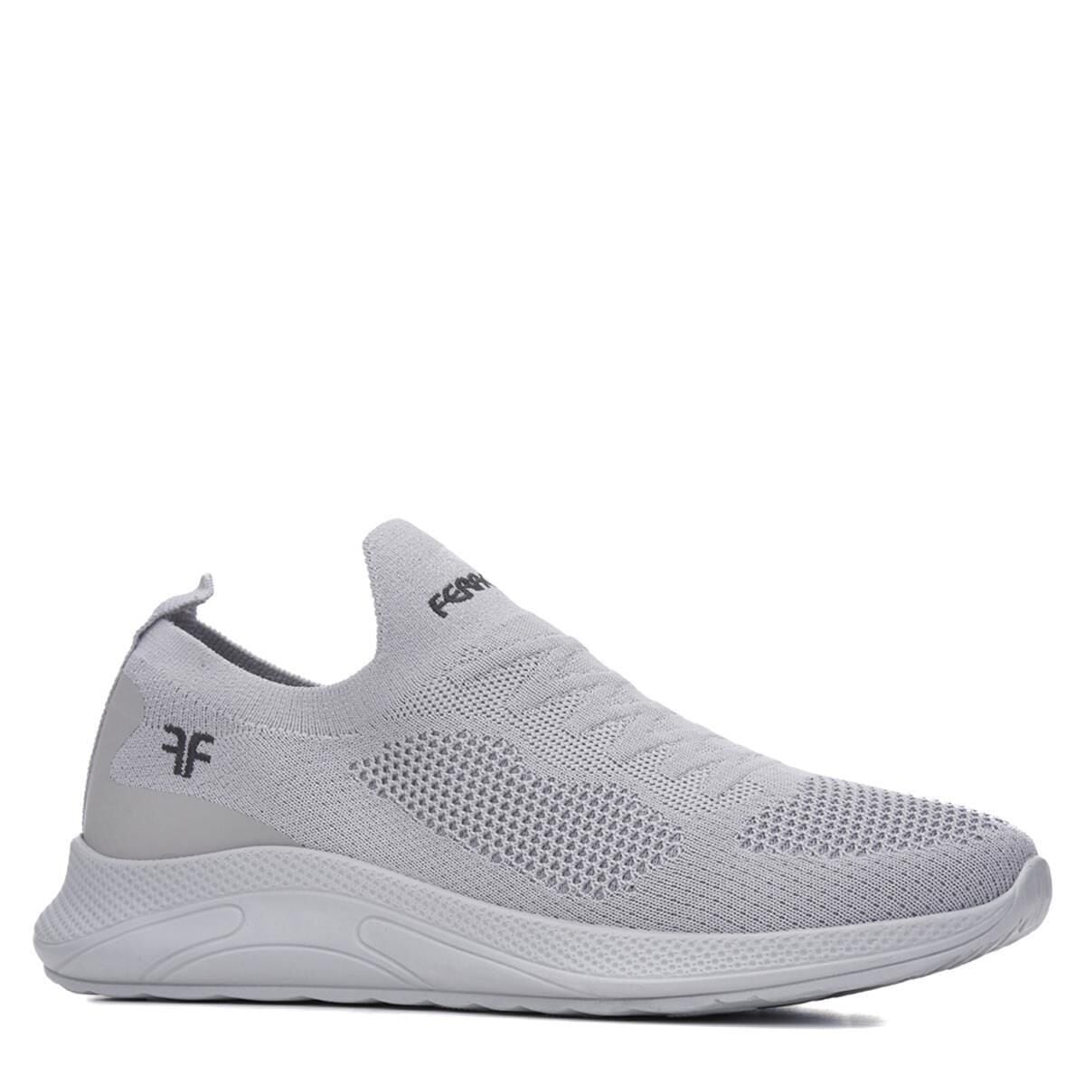 Günlük Kadın Erkek  Unisex Sneaker Triko Nefes Alabilen Yürüyüş Bağcıksız Esnek  Spor Ayakkabı Buz - 40