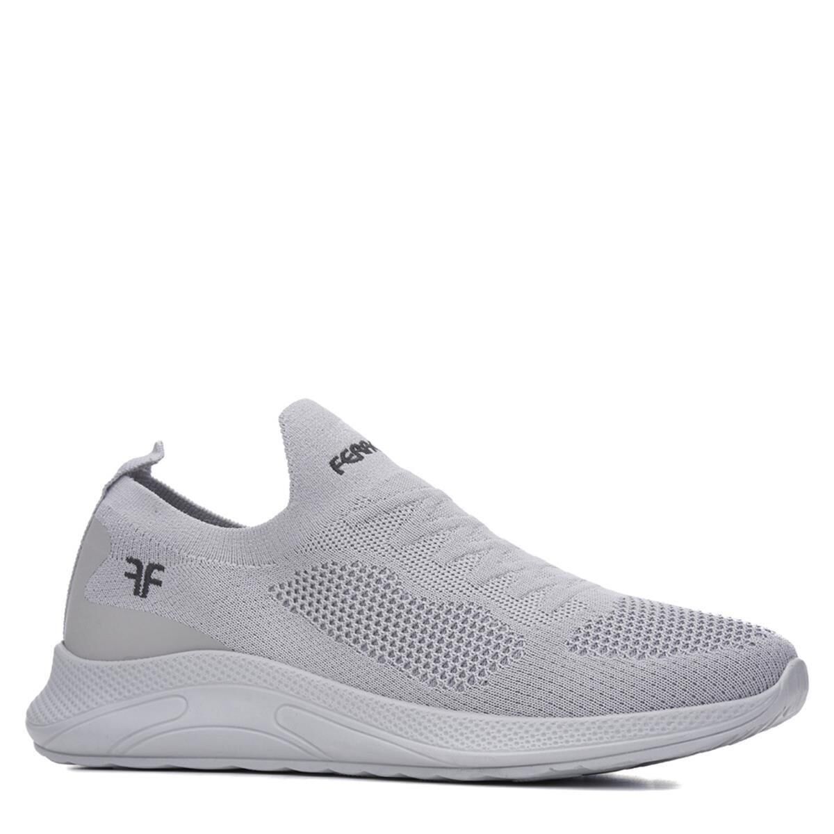 Günlük Kadın Erkek  Unisex Sneaker Triko Nefes Alabilen Yürüyüş Bağcıksız Esnek  Spor Ayakkabı Buz - 44