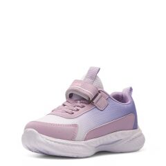 Çocuk Günlük Fileli Sneakers Spor Ayakkabı Okul Ayakkabısı Lila - 30