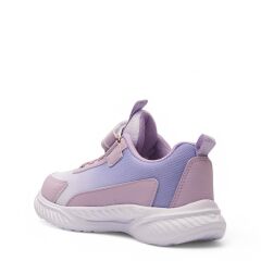 Çocuk Günlük Fileli Sneakers Spor Ayakkabı Okul Ayakkabısı Lila - 30