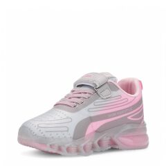 Çocuk Günlük Su İtici Şeffaf Taban Sneaker Spor Ayakkabı Okul Ayakkabısı Buz-Pembe - 32